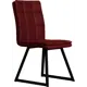 Стул Levmar gidor red 90x44x43 см ткань цвет бордовый