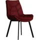 Стул Levmar capella red (r) 90x44x54 см ткань цвет бордовый