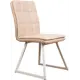 Стул Levmar gidor s64/ camel (r) 90x44x43 см ткань цвет горчичный
