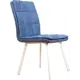 Стул Levmar taurus s64/blue 90x44x43 см ткань цвет синий