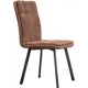 Стул Levmar taurus brown (r) 90x44x43 см ткань цвет коричневый