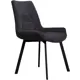 Стул Levmar atria vl3 (r) 90x44x43 см велюр цвет темно-серый