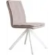 Стул Levmar vela s64/smoke 90x44x43 см ткань цвет бежево-серый