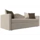 Диван Лига Диванов Дориан 100222 200x82x90 см рогожка цвет бежевый