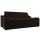 Диван Лига Диванов Медиус 107060 195x76x103 см вельвет цвет коричневый