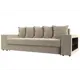 Диван Лига Диванов Дубай 110542R 243x80x106 см вельвет цвет бежевый