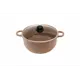 Кастрюля 5 л Гардарика Кс500-07 с крышкой алюминий цвет коричневый