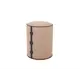 Пуф Огого обстановочка! Drum button ankor 42x52x42 см цвет бежевый/серый