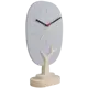 Часы настольные Troykatime Nature 90903006 прямоугольные дерево цвет серый бесшумные 17x30 см