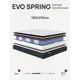 Матрас Darwin Evo Spring 180x200 см независимый пружинный блок, двуспальный, ортопедический