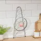 Сушилка для посуды Simaland 9 см цвет хромированный