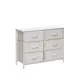 Комод Leset Линкс 6 ящиков 80x30x62.5 см сталь и дерево цвет белый