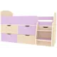 Кровать Кариви КИВи 164x101x98.30 см ЛДСП цвет ирис