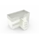 Кровать Кариви КИВи 184x113x84 см ЛДСП цвет белый 00024-33-30-00