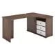 Компьютерный стол Мэрдэс СР-145С ШБЕШ-Ч-ПРАВ НОВЫЙ 140x75x116 см ЛДСП цвет шоколад