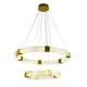 Люстра подвесная светодиодная APLOYT APL.030.03.100 Misia 6.70 м² нейтральный белый свет цвет золото