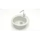 Врезная мойка Bergg Zett Lab B003Q015-K 50.50x50.50x19.10 см кварцит цвет белый