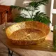 Фруктовница Simaland Зиннур 46x47x8 см алюминий цвет золотой