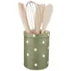 Подставка Для Кухонных Принадлежностей "Green Utensils " Диаметр=9 См. Высота=14 См.