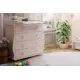 Комод Млк Джулия 4 ящика 92.2x50x102.7 см дерево цвет белый