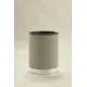 Кашпо Грей-400 Ecoforms 32 см 41 см 12 л пластик серый/серебристый