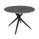 Стол круглый Sheffilton Sht-tu30 90x90 см МДФ цвет мрамор