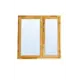 Окно деревянное Timber&Style ОД ОСП (45) 1160х1170мм с однокамерным стеклопакетом