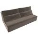 Диван Лига Диванов Фабио 201x90x89 см велюр цвет коричневый