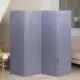 Ширма тканевая Дарим красиво Оксфорд серый 200х160см 4 створки