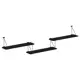 Настенная полка Skyland SH4-ROD/BAR 178x17 см ЛДСП цвет дуб юкон