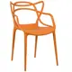 Кухонный стул Barneo.pro N-221 53x40x41 см полипропилен цвет оранжевый