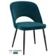 Кухонный стул Milavio Монако light 18Ч 81x55x47 см ткань цвет темно-синий