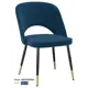 Кухонный стул Milavio Монако light 21Ч/З 81x55x47 см ткань цвет темно-синий