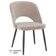 Кухонный стул Milavio Монако light 26Ч 81x55x47 см ткань цвет бежевый