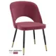 Кухонный стул Milavio Монако light 35Ч/З 81x55x47 см ткань цвет розовый