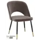 Кухонный стул Milavio Монако light 3Ч/З 81x55x47 см ткань цвет коричневый