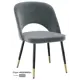 Кухонный стул Milavio Монако light 11Ч/З 81x55x47 см ткань цвет серый