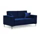 Диван Ладья Авиньон мини Sultan Cobalt 182x90x95 см велюр цвет синий