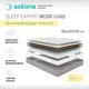 Матрас Askona Sleep Expert Boss Luxe 180x200 см независимый пружинный блок, евро, ортопедический
