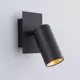 Бра светодиодный Eurosvet Fleur 20066/1 LED черный/золото нейтральный свет