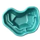 Пруд садовый Centrplast декоративный №120 117x83x45 см зеленый