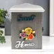 Ключница Simaland 2 крючка "Три розы - Sweet home" 20.5x6x15 см