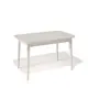 Кухонный стол прямоугольный Kenner 330739 120-160x120x76 см ЛДСП цвет кремовый
