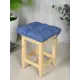 Подушка на стул Lizzy Home 35x35 см цвет синий