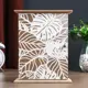 Ключница Simaland 6 крючков "Белые пальмовые листья" 25.5x20.5x6.5 см