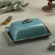 Блюдо сервировочное Magistro Церера 12x18 см фарфор цвет голубой