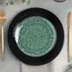 Блюдо сервировочное Хорекс Verde Notte 24x24 см фарфор цвет бирюзовый
