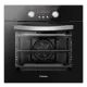 Электрический встраиваемый духовой шкаф Hansa Boeb64130077 59.5x59.5x57 см цвет черный