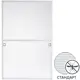 Рамочная москитная сетка 120x80 см. 73.2x110.7 см