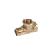 Тройник Zein 1/2"x1/2"x1/2" ВР-НР нержавеющая сталь 7294363